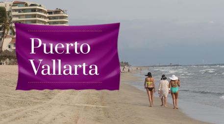 Así se encuentran las playas de Puerto Vallarta este lunes 6 de abril de 2026. ESPECIAL / FACEBOOK Protección Civil y Bomberos Puerto Vallarta
