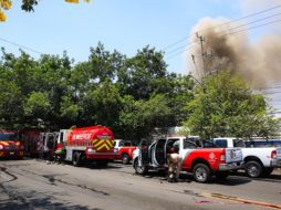 Hasta el momento no se tienen determinadas las causas que pudieron originar el fuego. EL INFORMADOR/J. Acosta