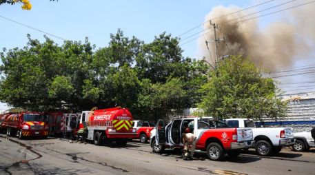 Hasta el momento no se tienen determinadas las causas que pudieron originar el fuego. EL INFORMADOR/J. Acosta