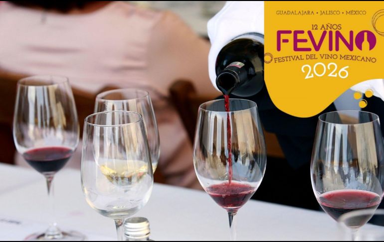 Fevino 2026 regresa a Guadalajara como una de las experiencias más completas para los amantes del vino mexicano. EL INFORMADOR/ARCHIVO/ESPECIAL
