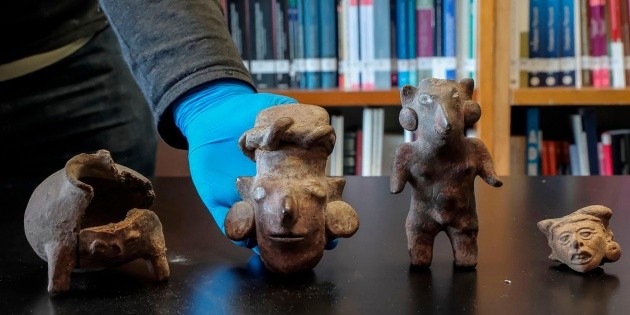 Devuelven a M&eacute;xico 160 piezas arqueol&oacute;gicas de cuatro pa&iacute;ses