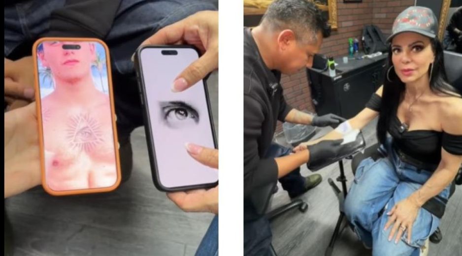 Maribel Guardia acudió al mismo estudio que Julián frecuentaba para tatuarse. INSTAGRAM/maribelguardia