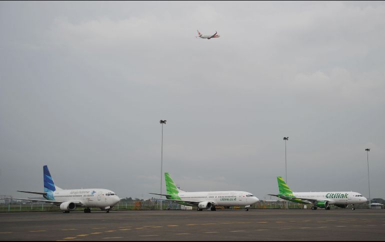 El mal clima causó estragos en el aeropuerto  Soekarno-Hatta. AFP/Archivo