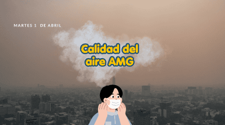 Este martes 7 de abril, SEMADET registra mala calidad de aire en Santa Fe con 49  puntos IMECA. EL INFORMADOR / ARCHIVO