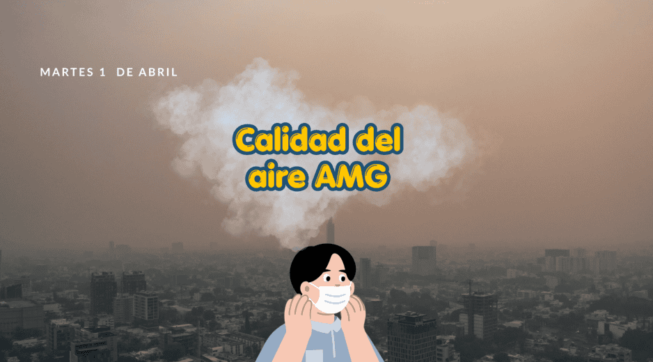 Este martes 7 de abril, SEMADET registra mala calidad de aire en Santa Fe con 49  puntos IMECA. EL INFORMADOR / ARCHIVO