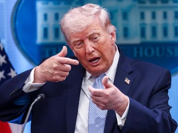 "No quiero que eso suceda, pero es probable que ocurra", aseguró Trump en un mensaje en su red Truth Social. EFE/J. SCALZO