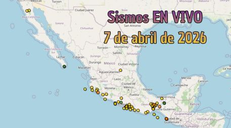 EN VIVO | Sismos en México | Martes 7 de abril. ESPECIAL / SSN