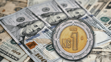 Considera que la cotización del tipo de cambio del dólar con el peso mexicano se modifica según el pronóstico financiero. ESPECIAL