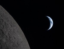 Te compartimos las inéditas imágenes del espacio tomadas desde Artemis II  en la órbita lunar. EFE / NASA