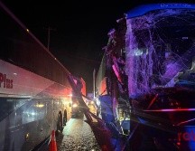 Se trató de un choque por alcance que ocurrió alrededor de las 04:30 horas; el otro vehículo implicado huyó del lugar. ESPECIAL / Protección Civil y Bomberos de Jalisco