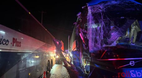 Se trató de un choque por alcance que ocurrió alrededor de las 04:30 horas; el otro vehículo implicado huyó del lugar. ESPECIAL / Protección Civil y Bomberos de Jalisco