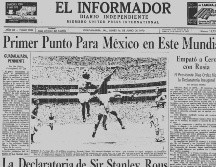 El 31 de mayo de 1970 es la fecha que marcó un antes y un después en el futbol mexicano. ESPECIAL / EL INFORMADOR