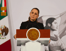 Cuando se le preguntó si colaboraría con el Comité de las Naciones Unidas contra la Desaparición Forzada, Sheinbaum no negó o aceptó un trabajo conjunto. AP/ARCHIVO