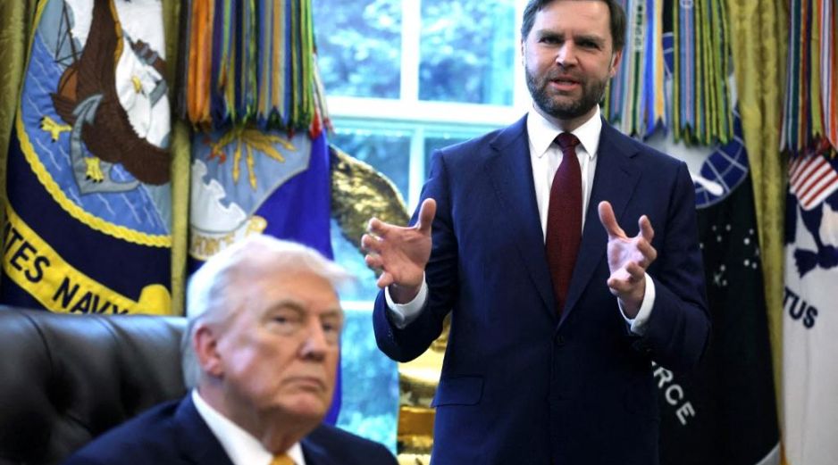 Donald Trump y JD Vance, en una imagen de archivo. AFP / ARCHIVO