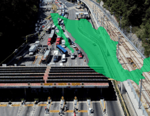 Este martes, algunas carreteras afectadas por el paro nacional de transportistas y agricultores ya han sido liberadas. EFE/F. Gutierrez