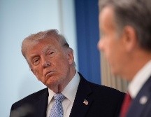 Trump enfrenta una ola de críticas por advertir la posible destrucción total de Irán. EFE/Y. Gripas
