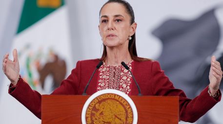 Claudia Sheinbaum reiteró que los apoyos al campo se entregarán de forma directa al productor, sin intermediarios. EFE/ I. Esquivel