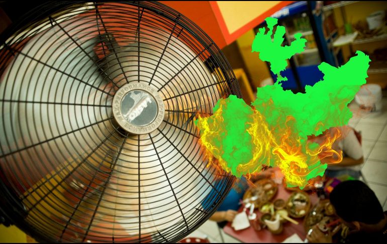 El periodo de calor en Jalisco se extiende durante la primavera y parte del verano, mientras que las condiciones más frías se presentan en otoño e invierno. ESPECIAL / EL INFORMADOR y CANVA