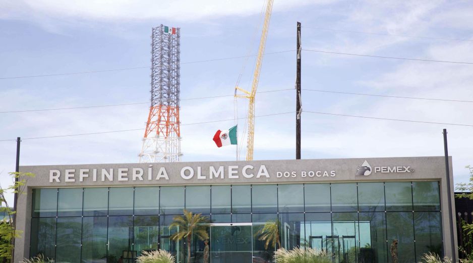 Imagen de archivo de la Refinería Olmeca, ubicada en el estado de Tabasco. SUN / ARCHIVO