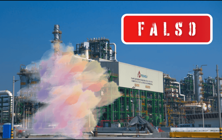 Petróleos Mexicanos informa a la población que la Refinería Olmeca en Dos Bocas opera de manera normal.  X / @Pemex