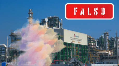 Petróleos Mexicanos informa a la población que la Refinería Olmeca en Dos Bocas opera de manera normal.  X / @Pemex