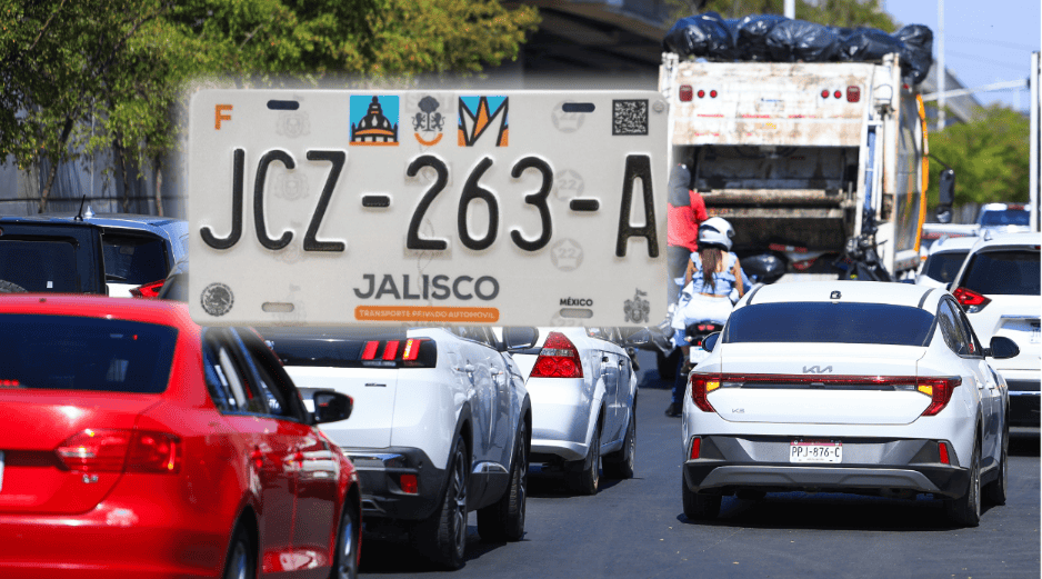 La prórroga para el cambio de placas busca facilitar el cumplimiento de las obligaciones sin afectar el bolsillo de los jaliscienses. EL INFORMADOR/ARCHIVO ESPECIAL