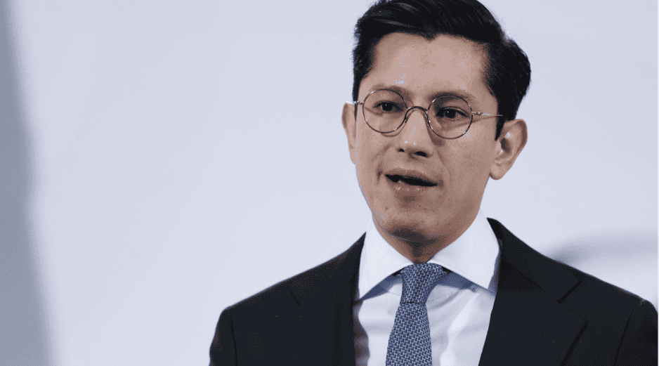 El pasado 1 de abril, Sheinbaum anunció la renuncia de Juan Ramón de la Fuente; en su lugar, fue nombrado Velasco. EFE/S. Gutiérrez