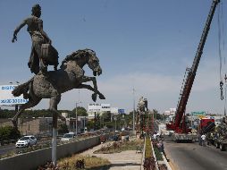 La obra formó parte del programa de Arte Público impulsado por el Ayuntamiento de Guadalajara en 2016 y tuvo una inversión de 13 millones de pesos. EL INFORMADOR/ ARCHIVO