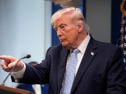 El Presidente de Estados Unidos aseguró que el diálogo con Irán sigue abierto. EFE/Y. Gripas