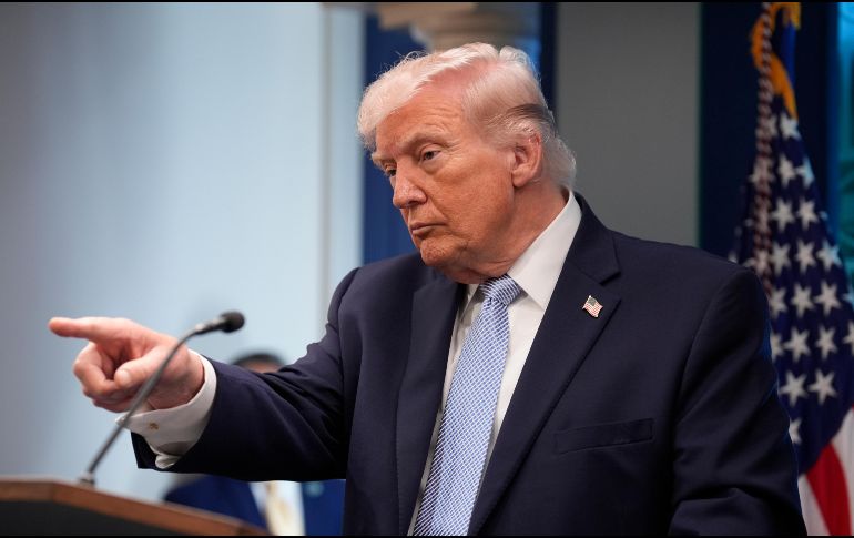 El Presidente de Estados Unidos aseguró que el diálogo con Irán sigue abierto. EFE/Y. Gripas