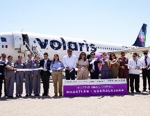 Se inaugura la nueva ruta Guadalajara-Mazatlán en Volaris. ESPECIAL/SECRETARÍA DE TURISMO DE SINALOA.