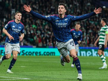 A pesar de la victoria, el Arsenal no pudo desplegar al máximo su estilo de juego. EFE/ M. A. LOPES.