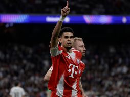 Luis Díaz -que había tenido una discreta participación hasta el momento-, asistido por Harry Kane dentro del área, venció a Andriy Lunin para silenciar el estadio. EFE / J. Martín