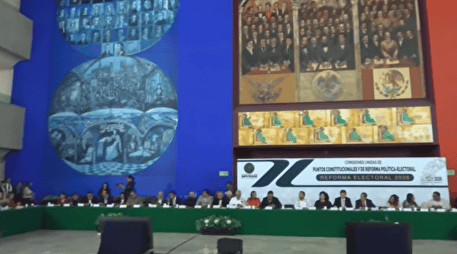 la iniciativa obtuvo respaldo mayoritario con 60 votos a favor —de Morena, sus aliados y Movimiento Ciudadano— y 13 en contra. ESPECIAL