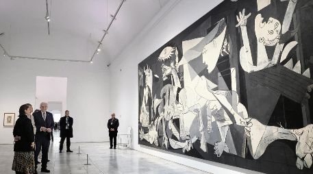 El Guernica de Picasso se encuentra actualmente en el Museo Reina Sofía, en Madrid. AFP