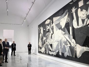 El Guernica de Picasso se encuentra actualmente en el Museo Reina Sofía, en Madrid. AFP