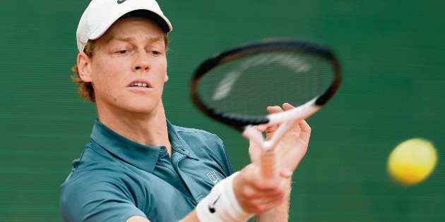 Tenis: Sinner mantiene su autoridad en tierra