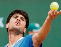 Carlos Alcaraz. El murciano sumó su sexta victoria consecutiva en el torneo. EFE