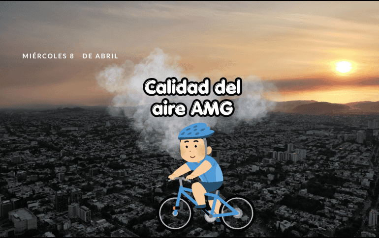 Este miércoles 8 de abril, SEMADET registra mala calidad de aire en Miravalle con 54 puntos IMECA. EL INFORMADOR / ARCHIVO