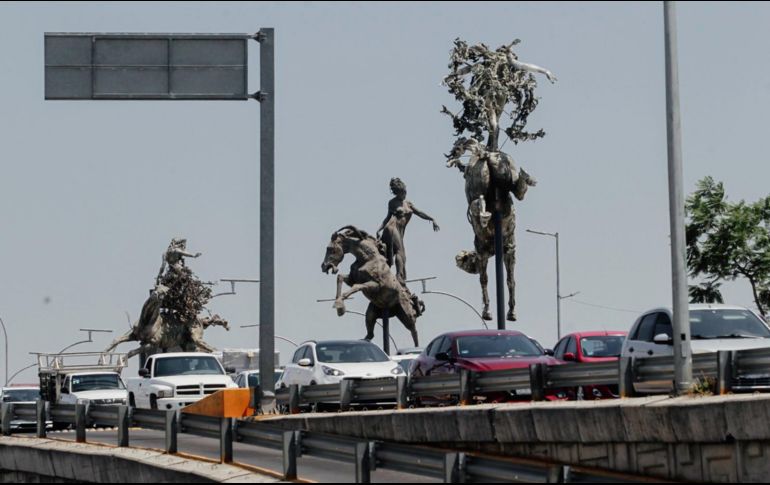 En su nueva ubicación, Las Tres Gracias podrán ser mejor apreciadas por la ciudadanía. EL INFORMADOR/Archivo