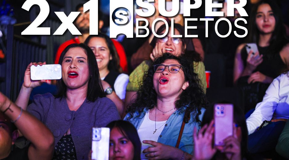 Estos diez conciertos de la Arena Guadalajara se encuentran al 2x1 solo por hoy, 8 de abril. EL INFORMADOR / ARCHIVO