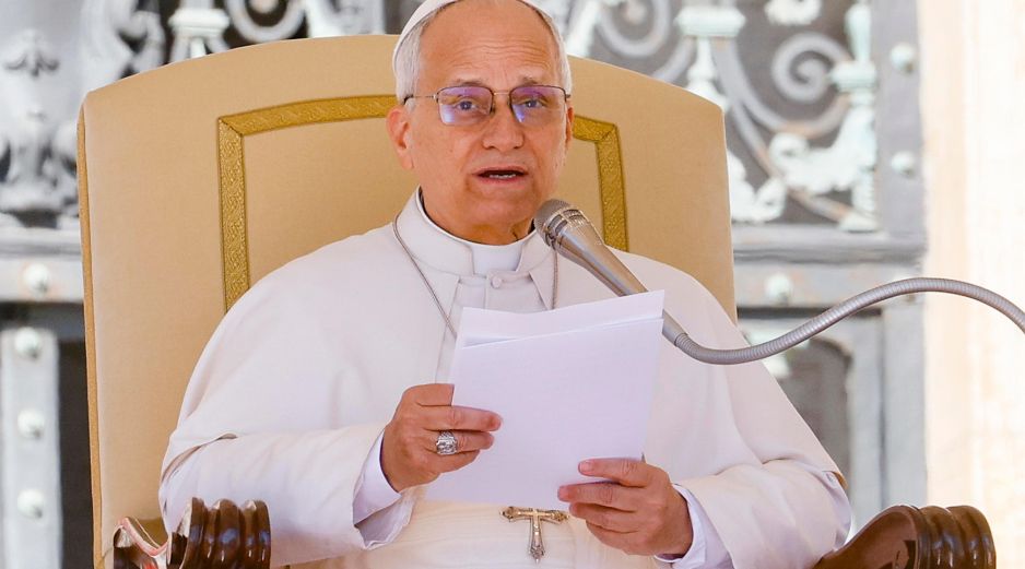 León XIV calificó el martes de inaceptable la amenaza del presidente de Estados Unidos, Donald Trump, contra Irán. EFE/EPA/F. Frustaci