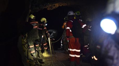 Continúan las labores ininterrumpidas en la mina Santa Fe para localizar al último trabajador. X / @PCJalisco