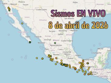 EN VIVO | Sismos en México | Miércoles 8 de abril. ESPECIAL / SSN