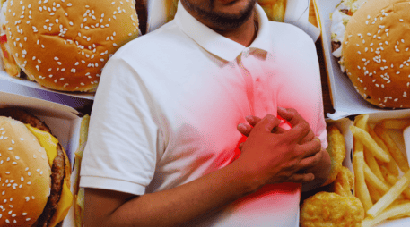 Los factores de riesgo de las enfermedades del corazón están profundamente arraigados en la cotidianidad de millones de personas, siendo el sobrepeso, la obesidad y la diabetes los principales detonantes. ESPECIAL / CANVA