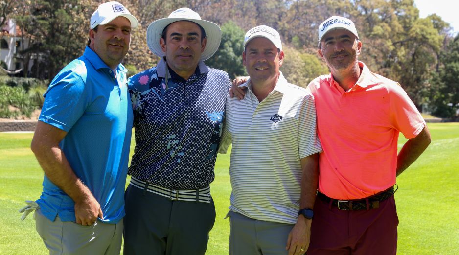 Juan Carlos, Óscar Martín, Chisco Gómez y Abraham Tamayo. GENTE BIEN JALISCO / Revista del 10 de abril 2026