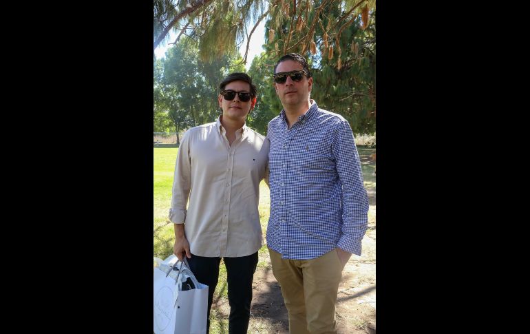 Itsuo Martín del Campo y Gonzalo Rodríguez. GENTE BIEN JALISCO / C. Jimeno