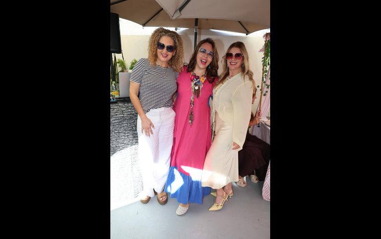 Asuel Naveja, Coco Zaragoza y Gaby Sánchez. GENTE BIEN JALISCO / E. Escamilla