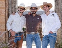 Diego Hecht, Álvaro Morales y Manolo Castellanos. GENTE BIEN JALISCO / Quinta edición de la Cabalgata Anual