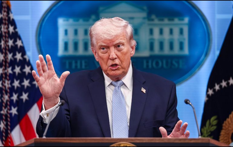 Tras el alto el fuego con Irán, Donald Trump deslinda los ataques de Israel en Líbano del acuerdo alcanzado. EFE/ARCHIVO